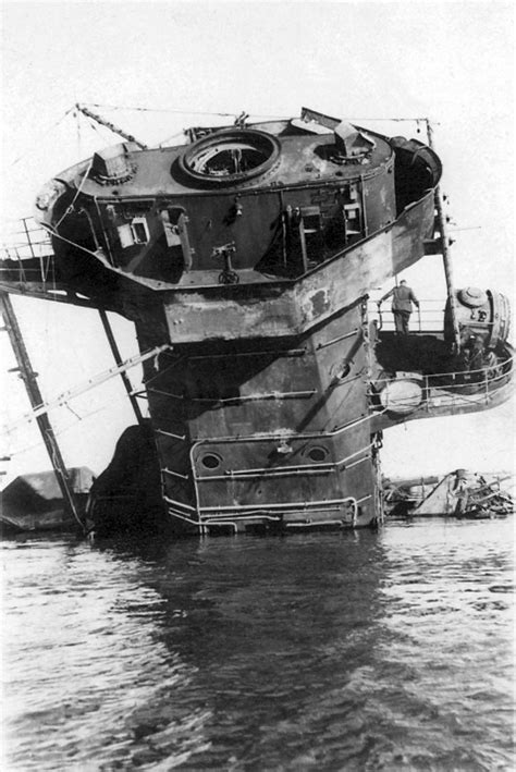 German Pocket Battleship Admiral Graf Spee Flooded In La Plata