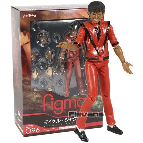 Figma 096 Michael Jackson Mj Thriller Pvc Action Figure Collectible
