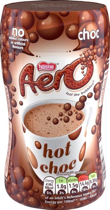 Aero Instant Hot Chocolate 288g Save £149 £150 At Asda