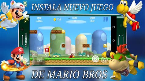 Instala Nuevo Juego Super Mario Bros Para Android 2016 Youtube