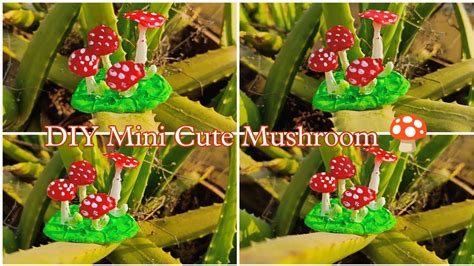 Making Hot Glue Mushrooms Cute Mushroom Out Of Hot Glue Wishy Ishie Youtube