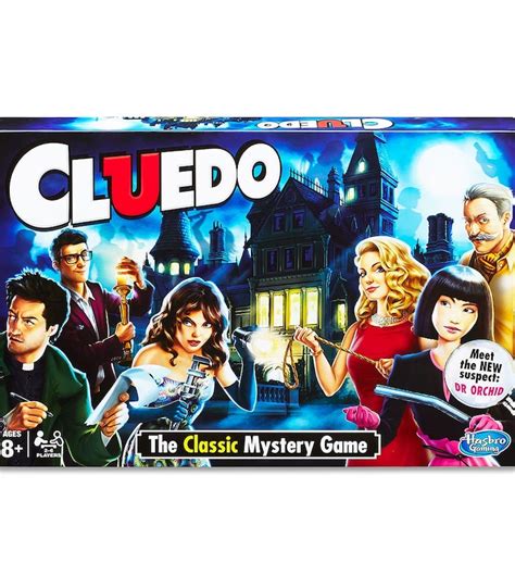 Clue Game Mystery Board Game Game For 2 6 Players For Ages And Up