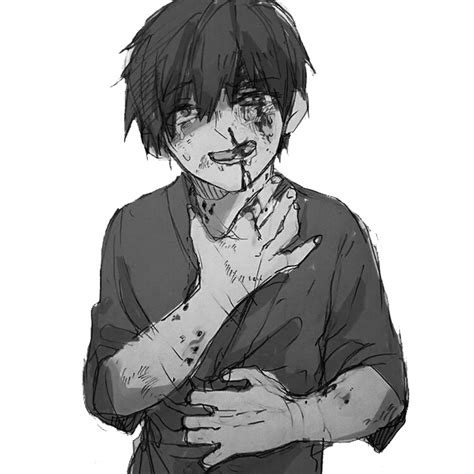 Anime Animeboy Sad Pain Edgy Gore Scary Idk Emo