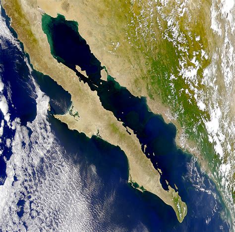 Nasa Visible Earth Gulf Of California