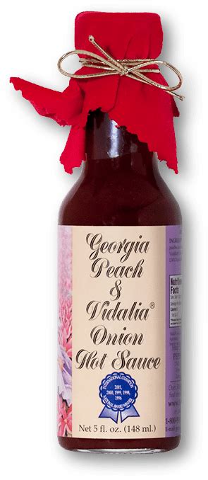 Hot Sauce Georgia Peach And Vidalia Onion Hot Sauce 5 Fl Oz Hd Png