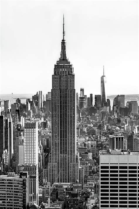 Empire State Building Black And White Photograph By Mike Centioli Pixels