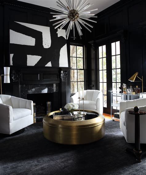 How To Design A Home With Black And White Atlanta Magazine