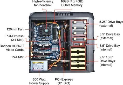 What Are The Different Internal Parts Of A Cpu And Their