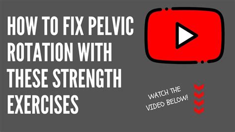 Strength Exercises To Fix Twisted Pelvis