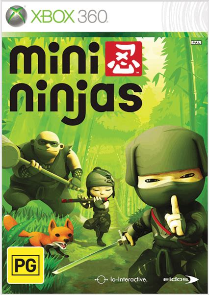 Mini Ninjas Xbox 360 Clipart Large Size Png Image Pikpng