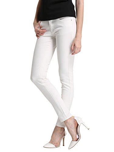 Alice And Elmer Stretch Taille Haute Skinnyjeans Femme Mode Femme