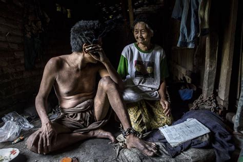 ‘pasung’ Means Shackling People With Mental Health Conditions At Home Meet The Psychiatric