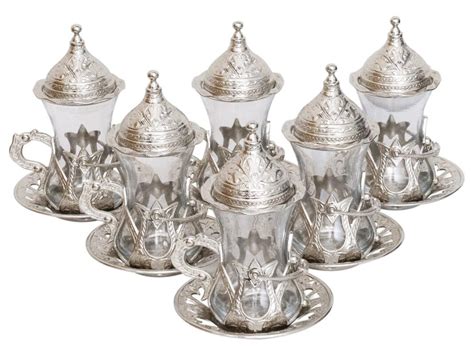 Turkish Tea Cups Set Of Turkishbox