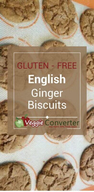 These Gluten Free English Ginger Biscuits Were Inspired By The British