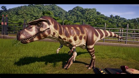 Albertosaurus Trespasser Skin At Jurassic World Evolution Nexus Mods And Community