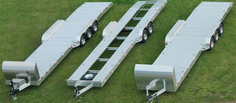 Jandf Trailers Aluminum 2 Car Hauling Trailers