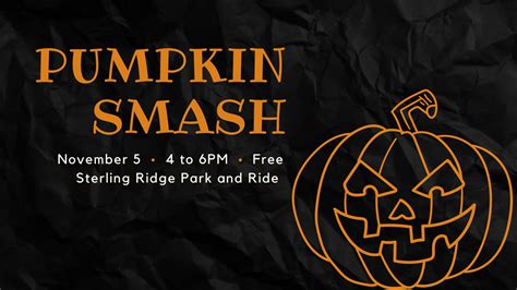The Woodlands Township Pumpkin Smash Sure To Be A Smash Hit For All