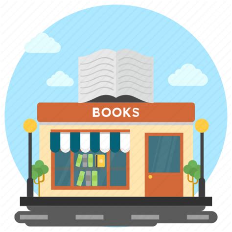 Bookshop Bookstore Library Library Building Marketplace Icon