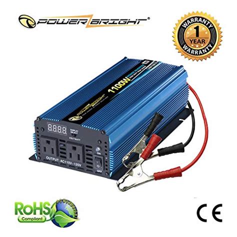 Buy Power Bright Pw1100 12 Power Inverter 1100 Watt 12 Volt Dc To 110