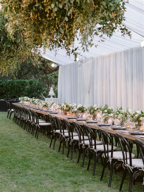 Outdoor California Wedding Was A Flower And Food Centric Affair