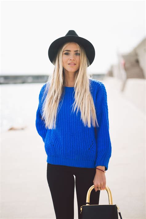 Https://techalive.net/outfit/bright Blue Sweater Outfit