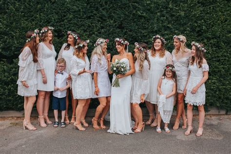 Maybe you would like to learn more about one of these? Natural wedding festival bride in UK woods with boho themed wedding decorations www.ali ...