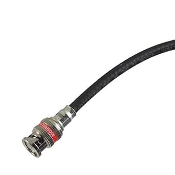 BJC 12G SDI Cable Made With Belden 4505R 10 Foot Black Assembled