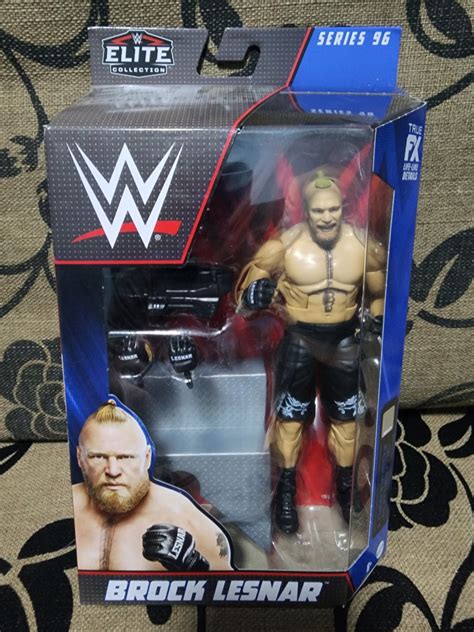 Wwe Elite Series 96 Brock Lesnar Hobbies And Toys Toys And Games On