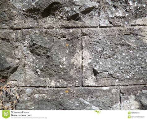 Stone Wall In Traditional Italian Style Texture Stock