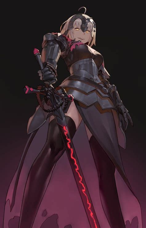 Jeanne Darc Alter Jalter Fate Fantasy Character Design Character