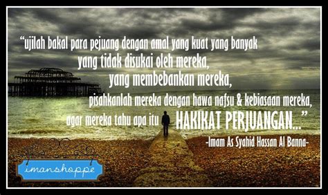 Bagaimanapun bentuk ujian kita, seberapa besar masalah kita, yuk saling memberi semangat melalui beberapa quotes ini. Ujian bakal para pejuang... | ISLAMIC Quotes & Posters ...