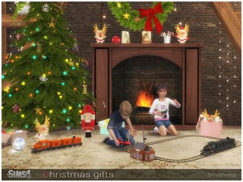 Maybe you would like to learn more about one of these? The Sims Resource: Christmas gifts by Severinka • Sims 4 Downloads