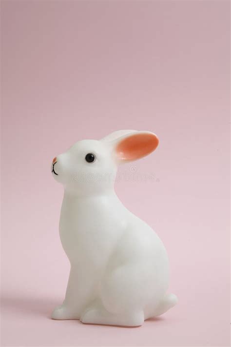 Pink Bunny Rabbit Stock Photo Image Of Object Pink 96837784