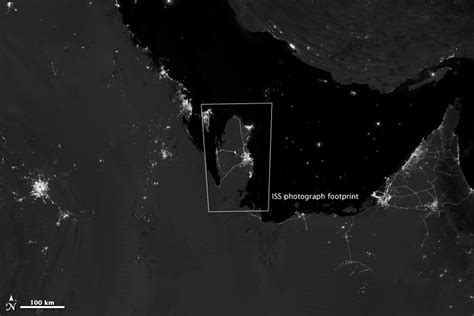 Qatar At Night Image Of The Day