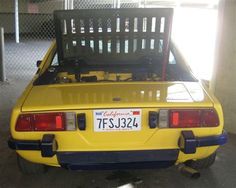 1975 Fiat X19 Highly Modified Street Legal Has Been Sitting