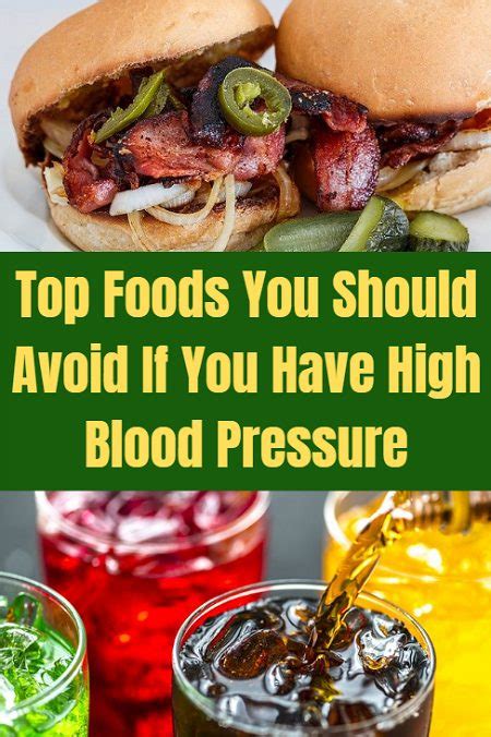 Top Foods You Should Avoid If You Have High Blood Pressure Fitter