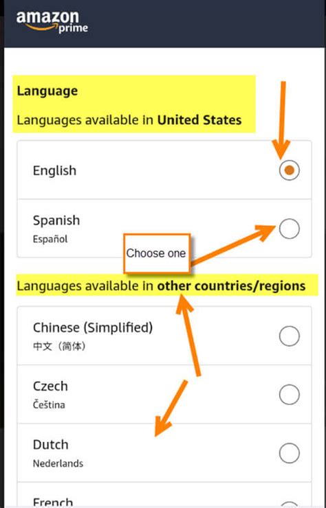 Para cambiar el idioma y amazon marketplace predeterminados: Change Language Settings On Amazon Android App | Daves ...