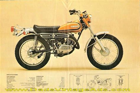 1973 Yamaha Ct3 175 Enduro Motorcycle Yamaha Enduro Motorcycle