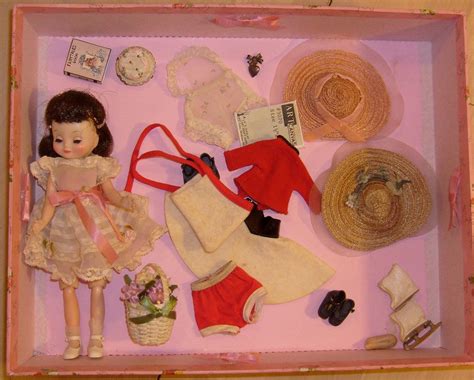 1950s All Original Tiny Betsy Mccall Presentation Box Vintage Dolls