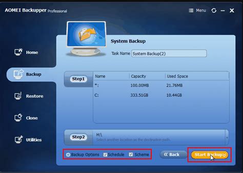 Aomei Backupper The Best Backup Software To Create A Windows 7 System Image