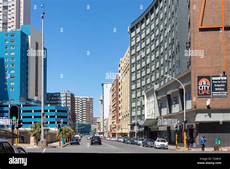 Gillespie Street Durban Kwazulu Natal South Africa Stock Photo Alamy