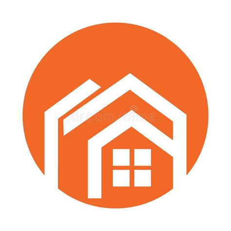 House Logo Vector Illustration Design Stock Vector Illustration Of