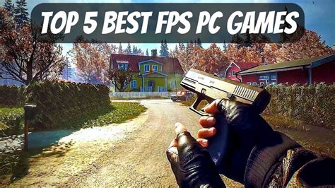 Top 5 Best Fps Pc Games First Person Shooters 2022 Youtube