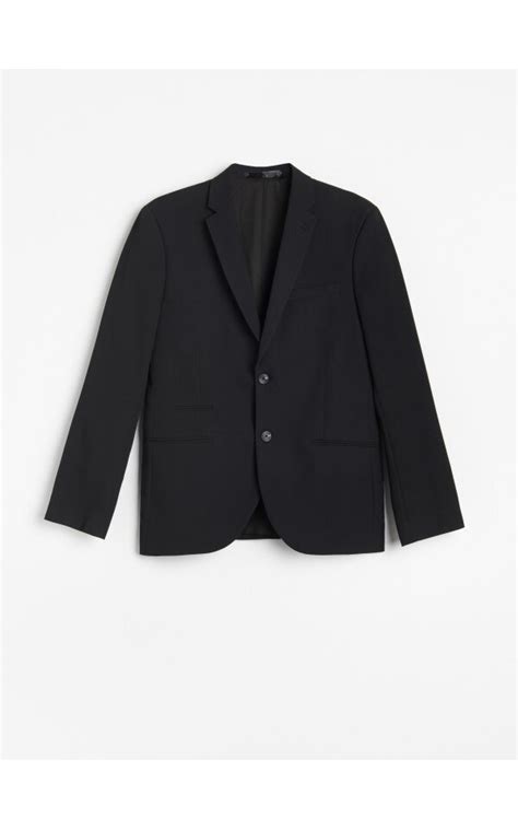 Nakupujte online Oblekové sako slim fit RESERVED YV096 99X
