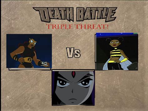 Death Battle Pantha Vs Bumblebee Vs Raven By Earwaxkid On Deviantart