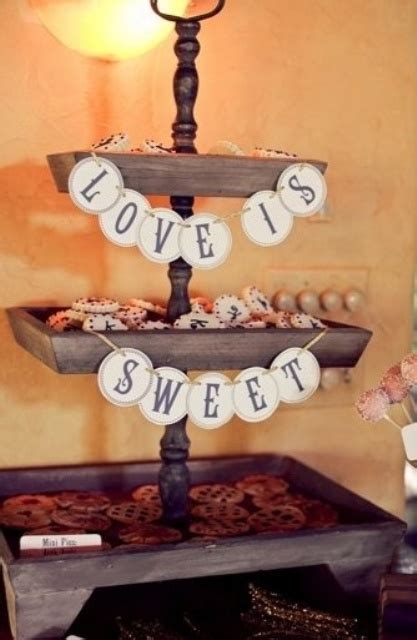 38 Cute Cookie Bar Ideas For Your Wedding Weddingomania