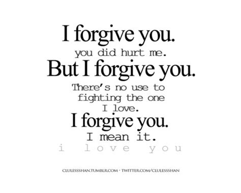 Forgiveness Quotes Love