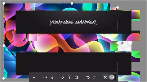 How To Make A Cool Red Youtube Banner On Android Ps Touch Видео