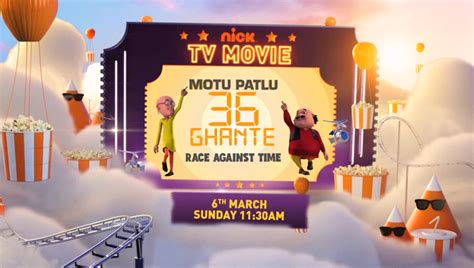 Motu Patlu Tv Movie 36 Ghante Race Against Time On Nick Nick India