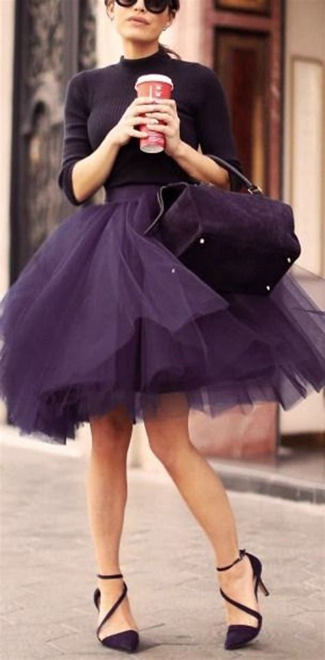 Pin By Mostdryals On Skirt Fall Outfits Tulle Skirts Outfit Black